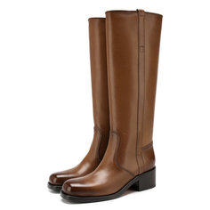 Сапоги Santoni Кожаные сапоги Santoni