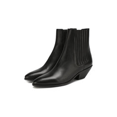 Кожаные ботинки West Saint Laurent