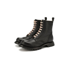 Ботинки Gucci Кожаные ботинки Gucci