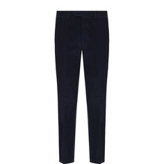 Хлопковые брюки прямого кроя Brioni
