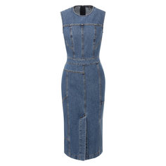 Платья Alexander McQueen Джинсовое платье Alexander McQueen