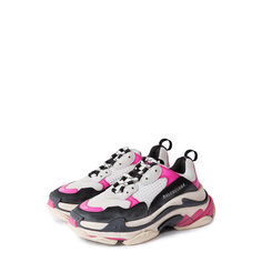 Кроссовки Balenciaga Комбинированные кроссовки Triple S Balenciaga