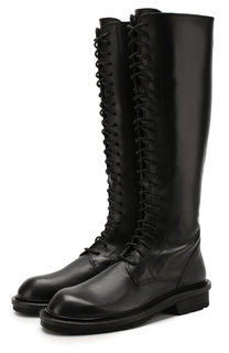 Кожаные сапоги Ann Demeulemeester