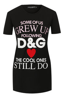 Хлопковая футболка Dolce & Gabbana