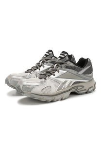 Текстильные кроссовки Vetements X Reebok Spike Runner 200 Vetements