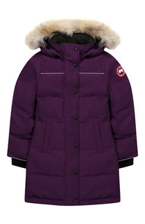 Пуховая парка Juniper с меховой отделкой на капюшоне Canada Goose