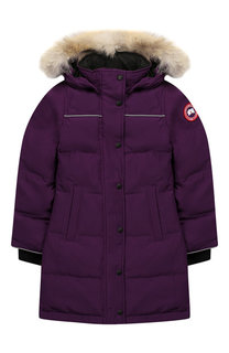 Пуховая парка Juniper с меховой отделкой на капюшоне Canada Goose