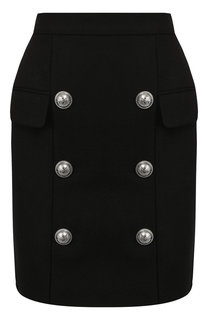 Юбка из вискозы Balmain