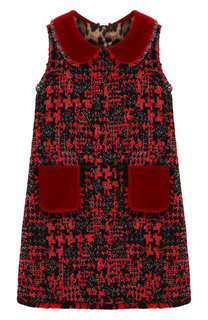 Твидовое платье Dolce & Gabbana