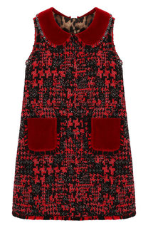 Твидовое платье Dolce & Gabbana
