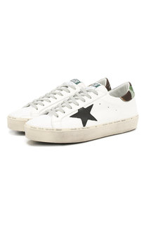 Кожаные кеды Hi Stars Golden Goose Deluxe Brand