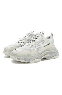 Комбинированные кроссовки Triple S Balenciaga