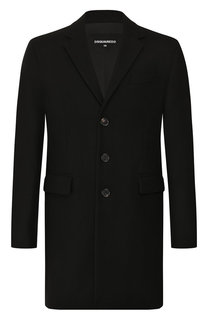 Шерстяное пальто Dsquared2