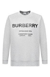 Хлопковый свитшот Burberry