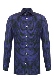 Сорочка из смеси вискозы и шерсти Kiton