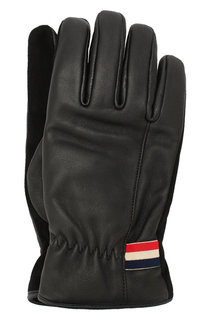 Кожаные перчатки Moncler