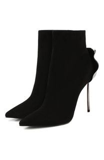 Замшевые ботильоны Le Silla