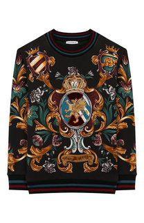 Хлопковый свитшот Dolce & Gabbana