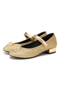 Туфли с застежкой велькро Versace