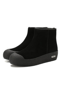 Замшевые сапоги Bally
