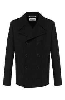 Шерстяное пальто Saint Laurent