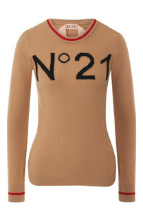Шерстяной пуловер No. 21