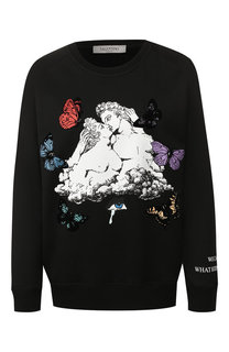 Хлопковый свитшот Valentino