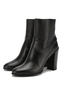 Кожаные ботильоны Gomma Tod’s