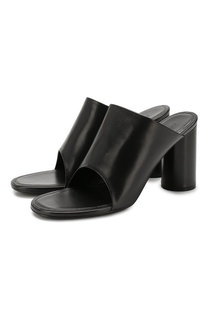 Кожаные мюли Oval Balenciaga