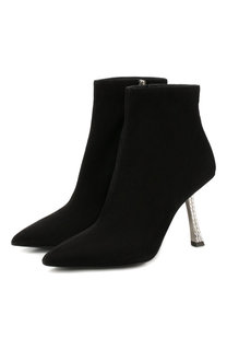 Замшевые ботильоны Giuseppe Zanotti Design