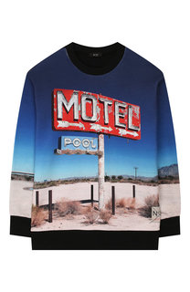 Хлопковый свитшот No. 21