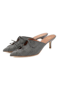 Текстильные мюли Malone Souliers