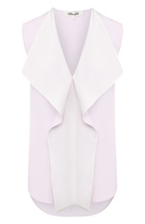 Шелковый топ Diane Von Furstenberg