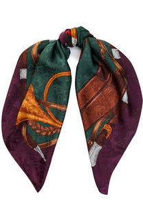 Шелковый платок с принтом Ralph Lauren
