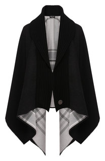 Шерстяное пончо Giorgio Armani