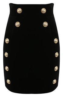 Хлопковая юбка Balmain