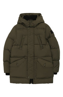 Пуховая куртка с капюшоном Burberry