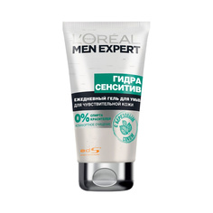 LORÉAL PARIS Men Expert Гель для умывания "Гидра Сенситив", для чувствительной кожи, с березовым соком L'Oreal