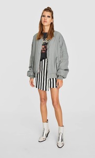 Юбка-парео в полоску Stradivarius