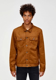Куртка кожаная Pull&Bear 