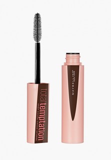 Тушь для ресниц Maybelline New York Тотал Темптейшн Какао, 02 Коричневый,  8,6 мл