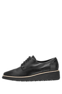 Полуботинки 26139075 black leather Clarks