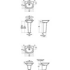 Раковина Ideal Standard Dea 60х50 (T044601)