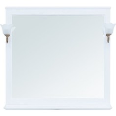 Зеркало Aquanet Валенса 105 белое матовое (238830)