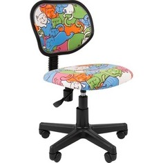 Кресло Chairman Kids 106 ткань котики черный