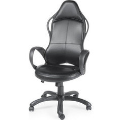 Кресло офисное NORDEN Вайпер черный пластик/черная экокожа