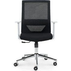 Кресло офисное NORDEN Трэнд grey LB/ серый пластик/черная сетка/черная ткань