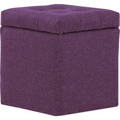 Пуф Шарм-Дизайн Шарм с ящиком фиолетовый