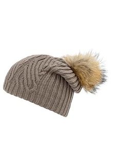 Вязаная шапка с помпоном Marhatter