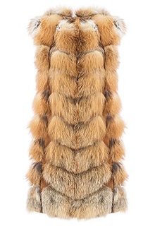 Жилет из меха лисы Fellicci